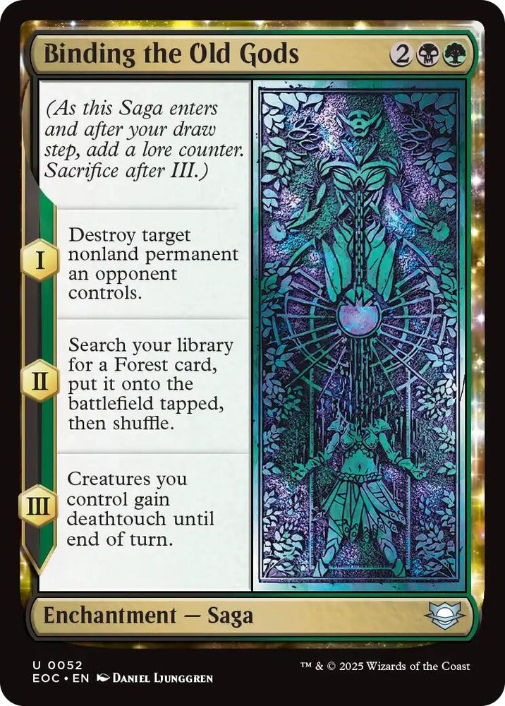 Image for Binding the Old Gods (52) [Commander: Edge of Eternities] - Magic: The Gathering