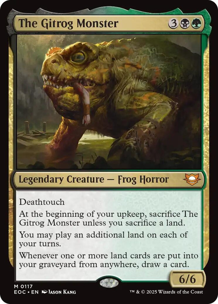 Image for The Gitrog Monster (117) [Commander: Edge of Eternities] - Magic: The Gathering