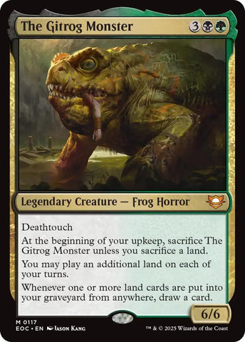 Image for The Gitrog Monster (117) [Commander: Edge of Eternities] - Magic: The Gathering