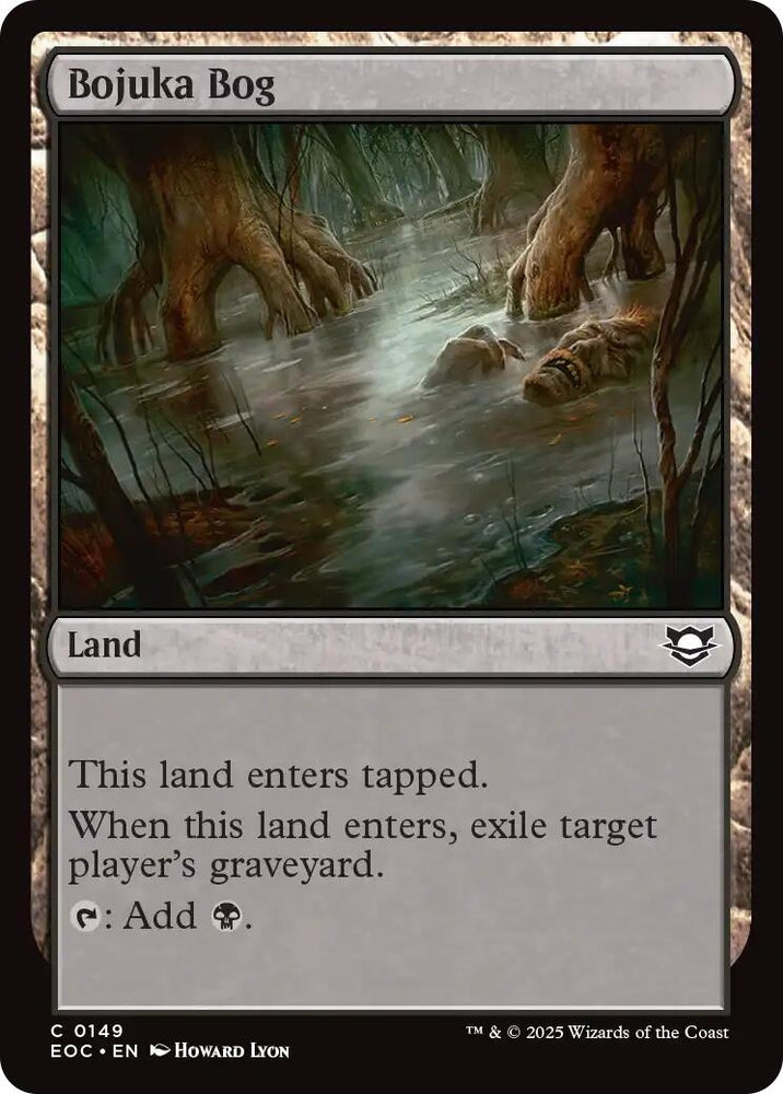 Image for Bojuka Bog (149) [Commander: Edge of Eternities] - Magic: The Gathering