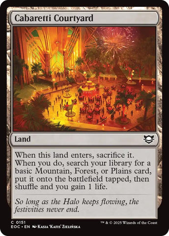 Image for Cabaretti Courtyard (151) [Commander: Edge of Eternities] - Magic: The Gathering