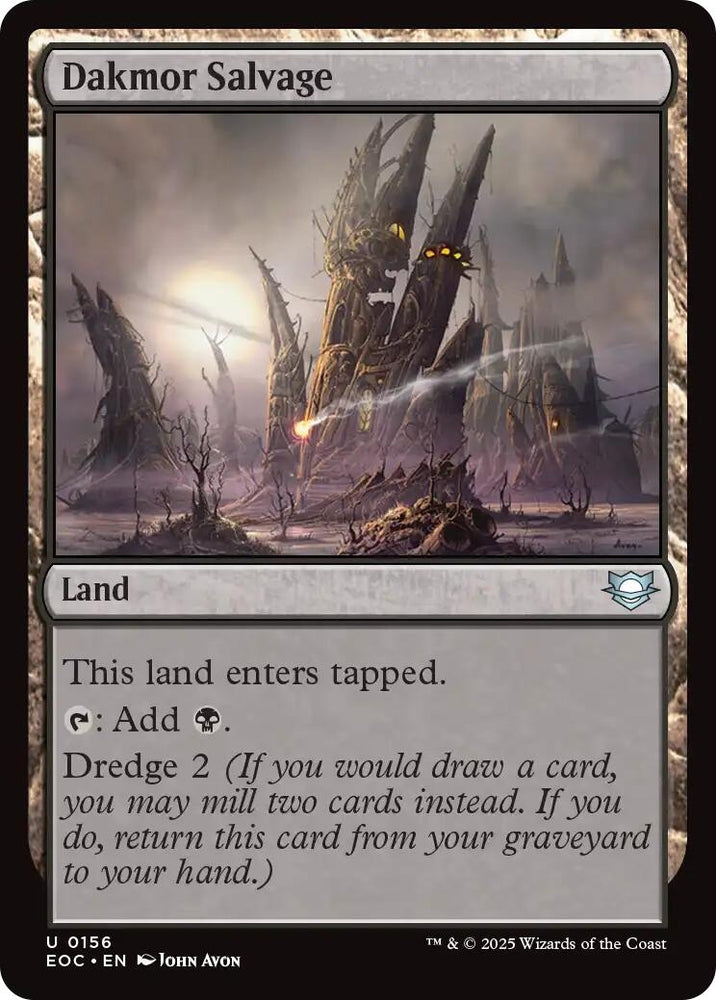 Image for Dakmor Salvage (156) [Commander: Edge of Eternities] - Magic: The Gathering
