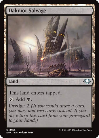 Image for Dakmor Salvage (156) [Commander: Edge of Eternities] - Magic: The Gathering