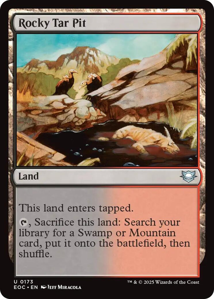 Image for Rocky Tar Pit (173) [Commander: Edge of Eternities] - Magic: The Gathering
