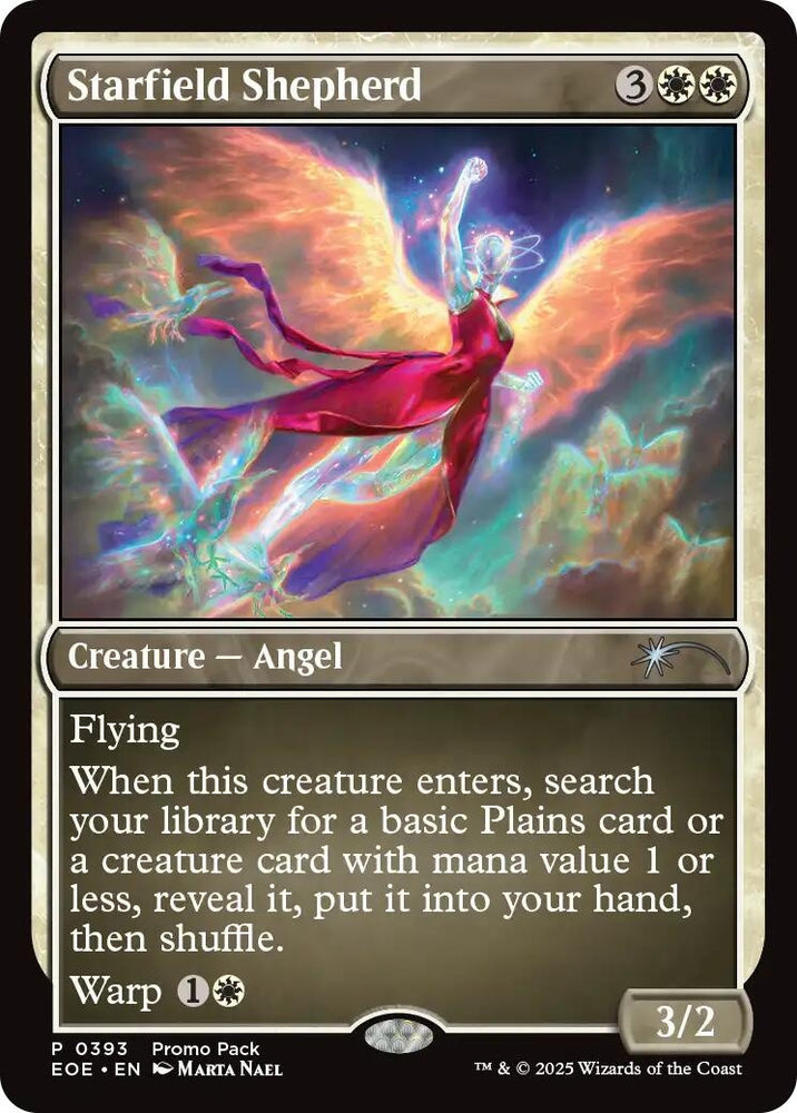 Image for Starfield Shepherd (393) [Promo Pack: Edge of Eternities] (PPEOE) - Magic: The Gathering