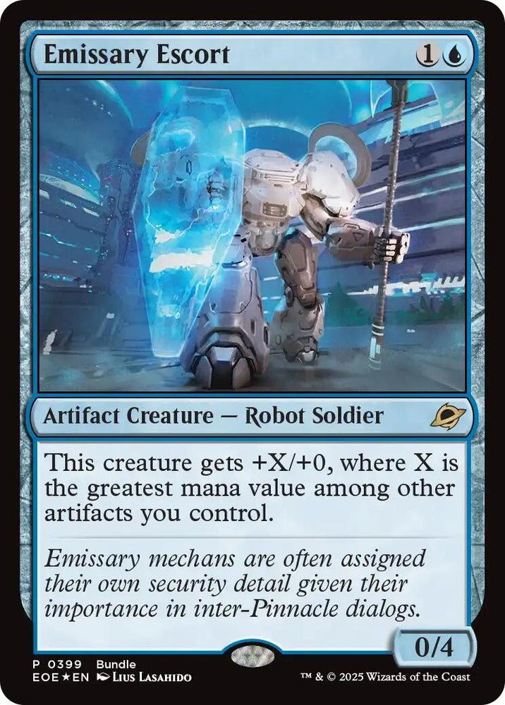 Image for Emissary Escort (EOE Bundle) (399) [Unique and Miscellaneous Promos] - Magic: The Gathering