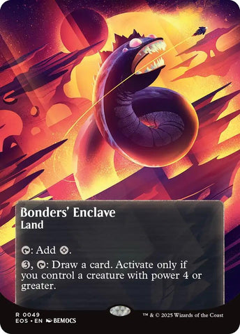 Image for Bonders' Enclave (0049) (Borderless) (49) [Edge of Eternities: Stellar Sights] - Magic: The Gathering