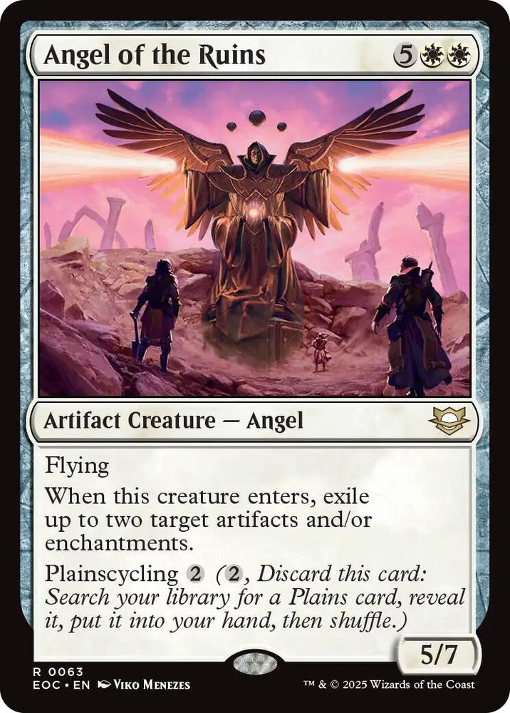 Image for Angel of the Ruins (63) [Commander: Edge of Eternities] - Magic: The Gathering