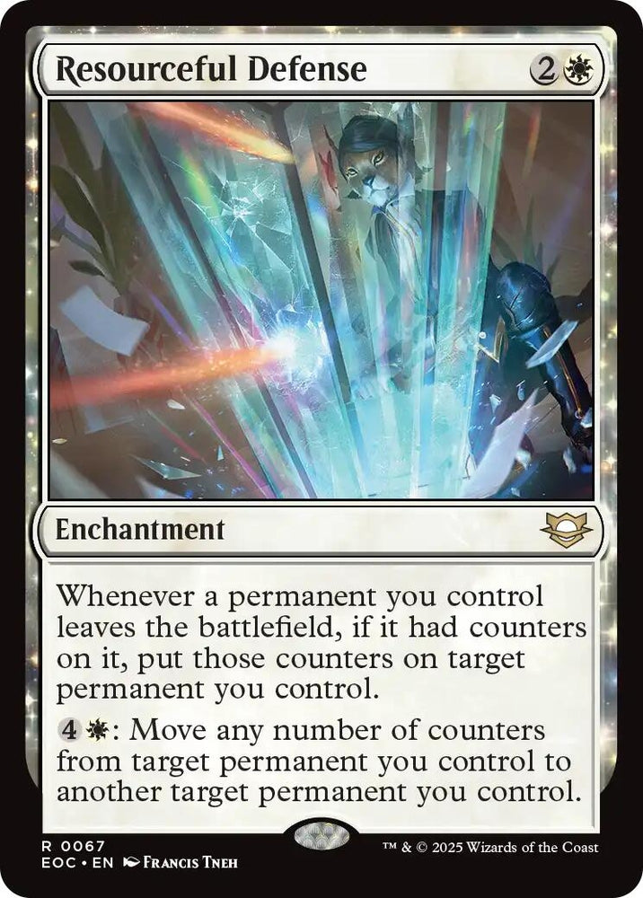 Image for Resourceful Defense (67) [Commander: Edge of Eternities] - Magic: The Gathering
