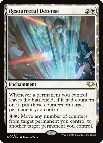 Image for Resourceful Defense (67) [Commander: Edge of Eternities] - Magic: The Gathering