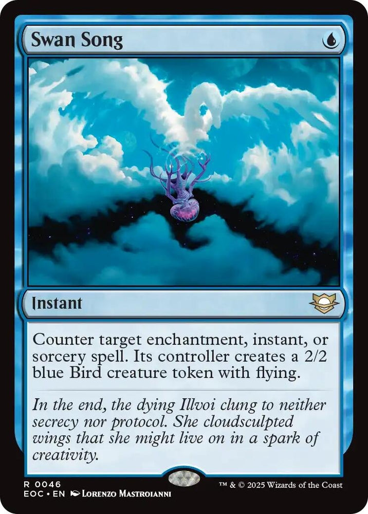 Image for Swan Song (46) [Commander: Edge of Eternities] - Magic: The Gathering