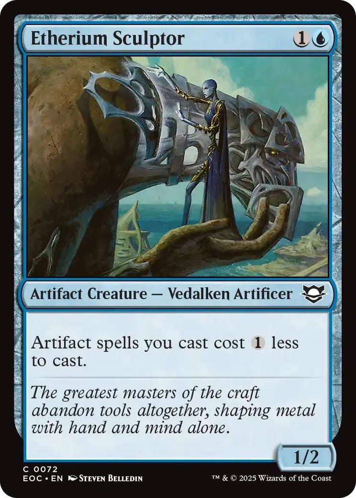 Image for Etherium Sculptor (72) [Commander: Edge of Eternities] - Magic: The Gathering