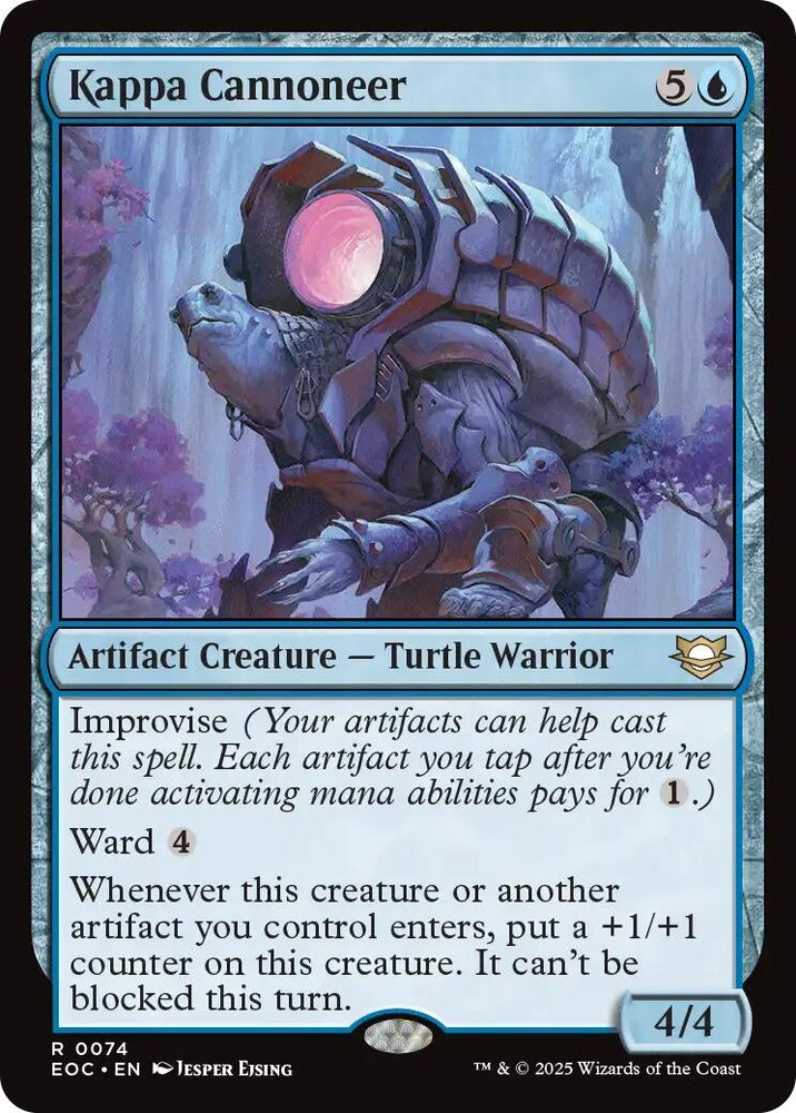 Image for Kappa Cannoneer (74) [Commander: Edge of Eternities] - Magic: The Gathering