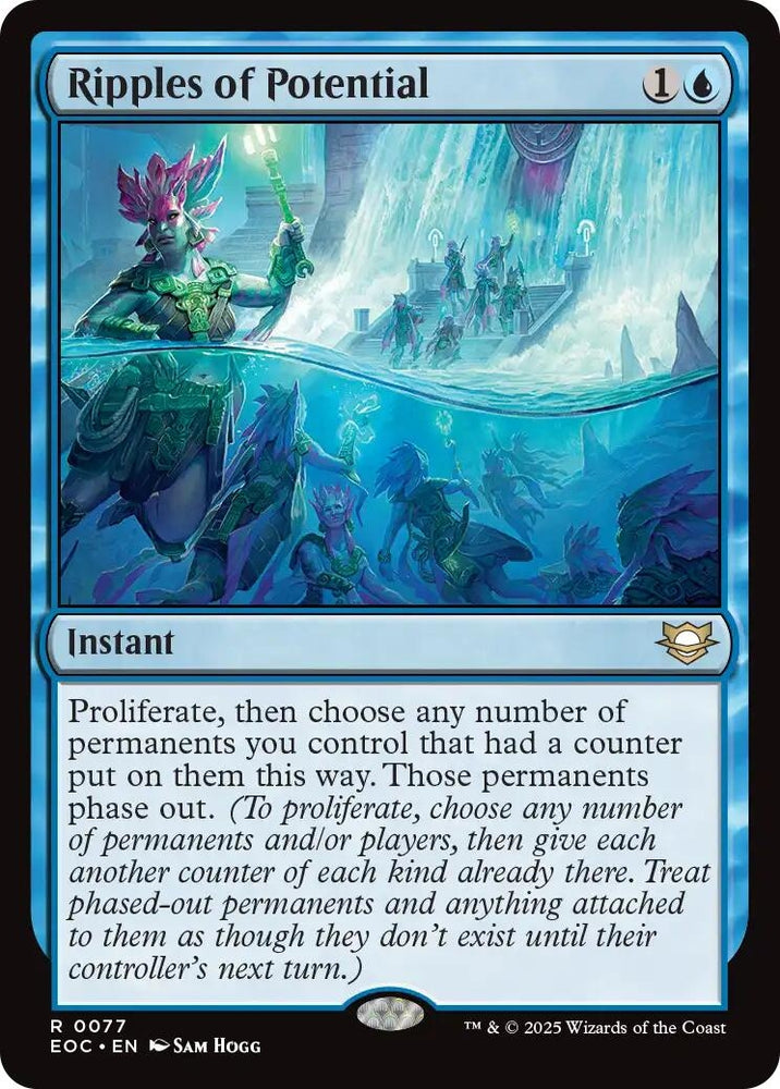 Image for Ripples of Potential (77) [Commander: Edge of Eternities] - Magic: The Gathering