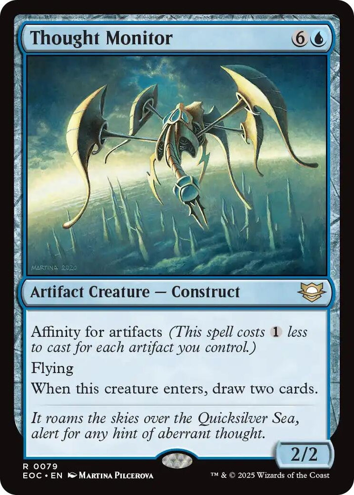 Image for Thought Monitor (79) [Commander: Edge of Eternities] - Magic: The Gathering