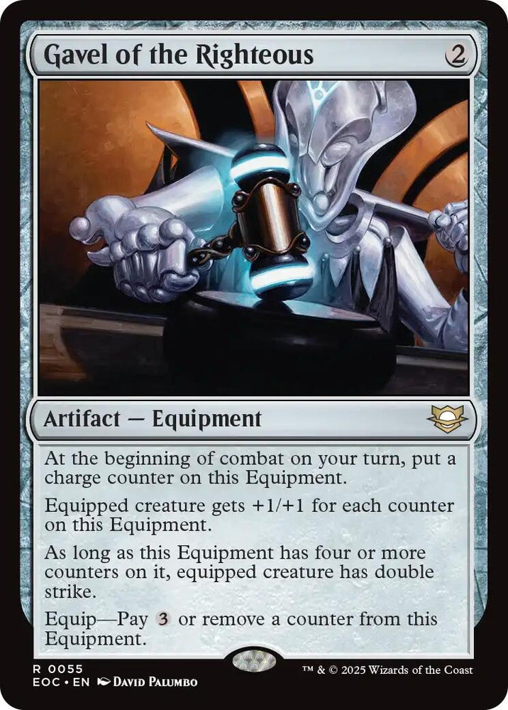 Image for Gavel of the Righteous (55) [Commander: Edge of Eternities] - Magic: The Gathering