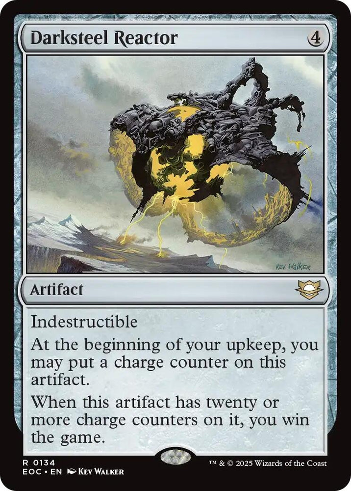 Image for Darksteel Reactor (134) [Commander: Edge of Eternities] - Magic: The Gathering