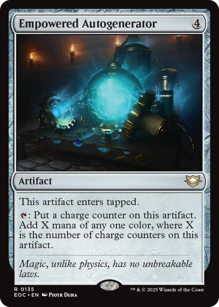 Image for Empowered Autogenerator (135) [Commander: Edge of Eternities] - Magic: The Gathering