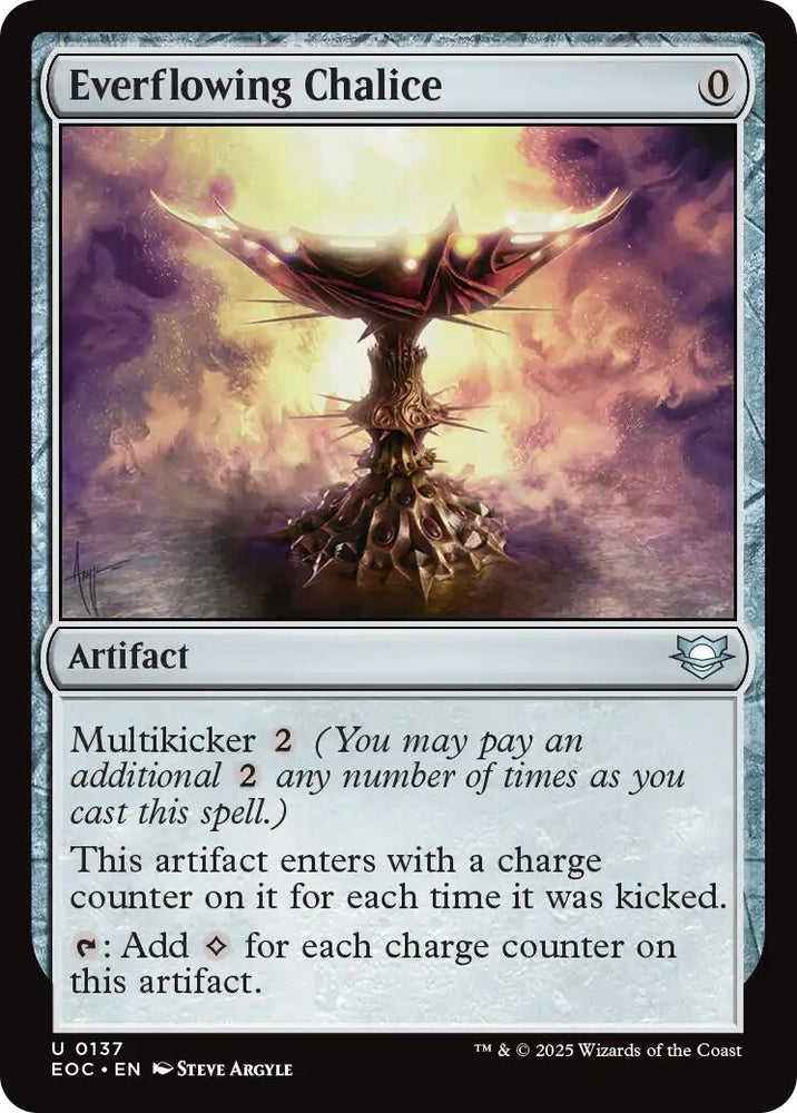 Image for Everflowing Chalice (137) [Commander: Edge of Eternities] - Magic: The Gathering