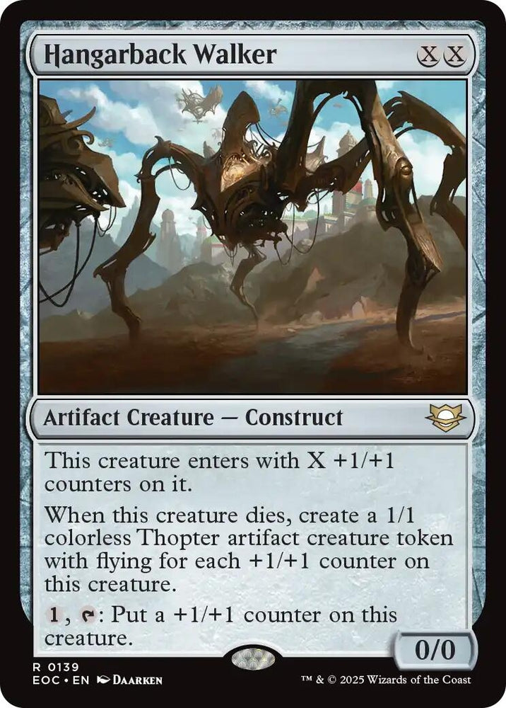 Image for Hangarback Walker (139) [Commander: Edge of Eternities] - Magic: The Gathering