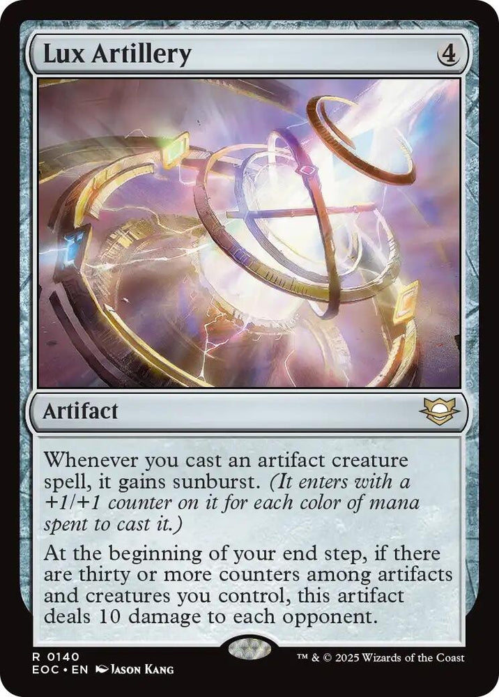 Image for Lux Artillery (140) [Commander: Edge of Eternities] - Magic: The Gathering