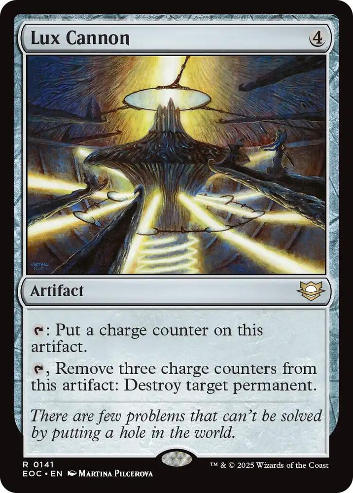 Image for Lux Cannon (141) [Commander: Edge of Eternities] - Magic: The Gathering