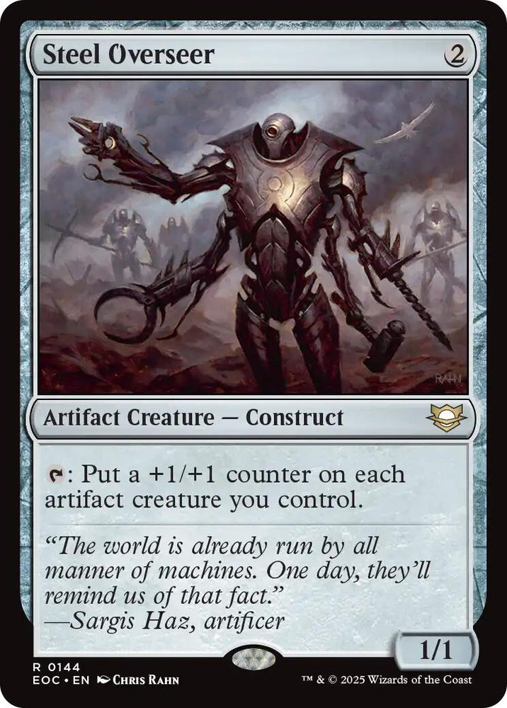 Image for Steel Overseer (144) [Commander: Edge of Eternities] - Magic: The Gathering