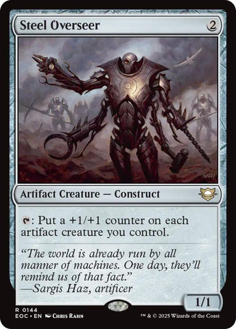 Image for Steel Overseer (144) [Commander: Edge of Eternities] - Magic: The Gathering
