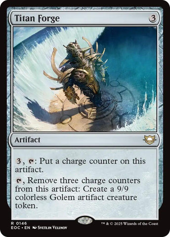 Image for Titan Forge (146) [Commander: Edge of Eternities] - Magic: The Gathering