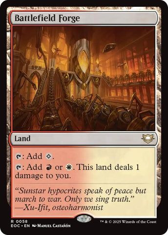 Image for Battlefield Forge (58) [Commander: Edge of Eternities] - Magic: The Gathering