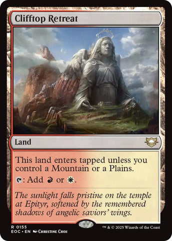 Image for Clifftop Retreat (155) [Commander: Edge of Eternities] - Magic: The Gathering