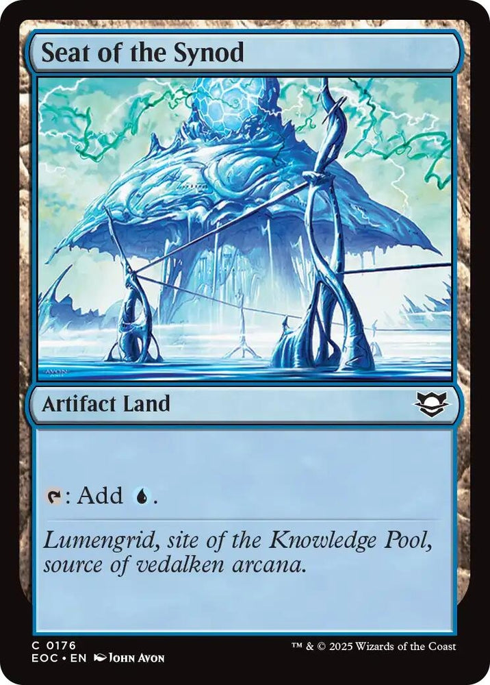 Image for Seat of the Synod (176) [Commander: Edge of Eternities] - Magic: The Gathering