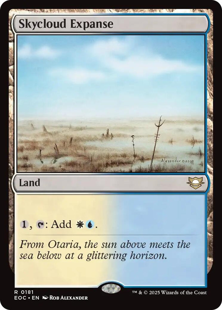 Image for Skycloud Expanse (181) [Commander: Edge of Eternities] - Magic: The Gathering