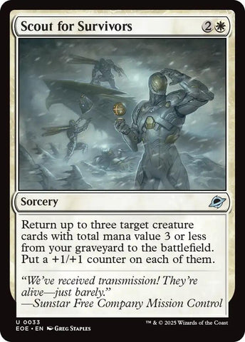 Image for Scout for Survivors (33) [Edge of Eternities] - Magic: The Gathering