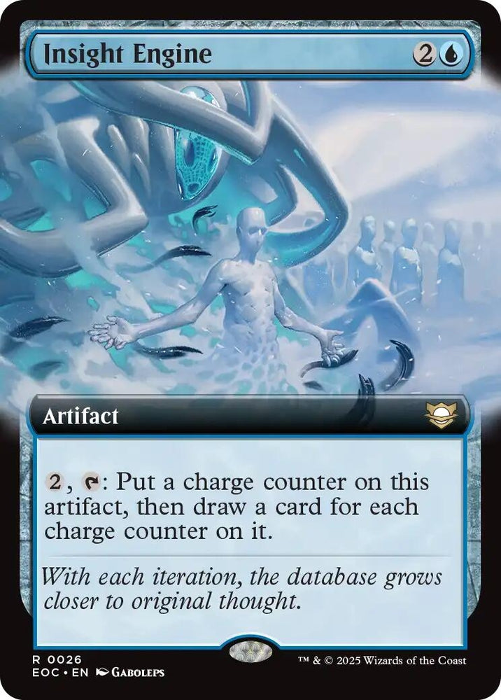 Image for Insight Engine (Extended Art) (26) [Commander: Edge of Eternities] - Magic: The Gathering