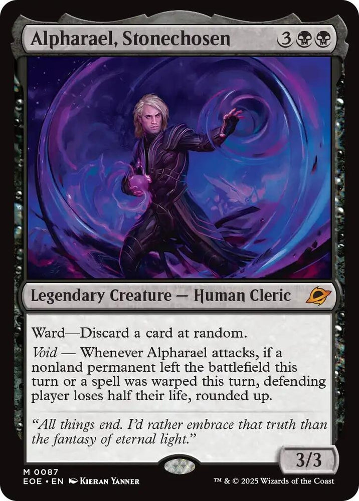 Image for Alpharael, Stonechosen (87) [Edge of Eternities] - Magic: The Gathering