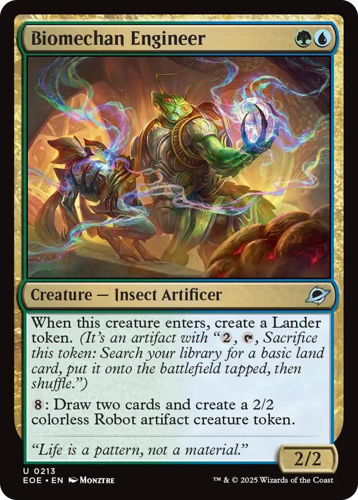 Image for Biomechan Engineer (213) [Edge of Eternities] - Magic: The Gathering
