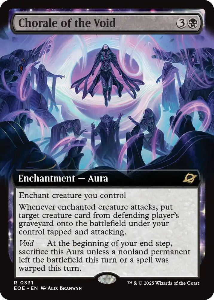 Image for Chorale of the Void (Extended Art) (331) [Edge of Eternities] - Magic: The Gathering