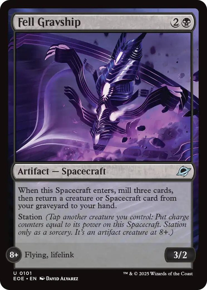 Image for Fell Gravship (101) [Edge of Eternities] - Magic: The Gathering
