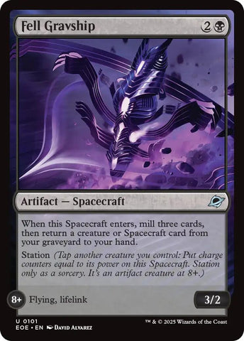 Image for Fell Gravship (101) [Edge of Eternities] - Magic: The Gathering