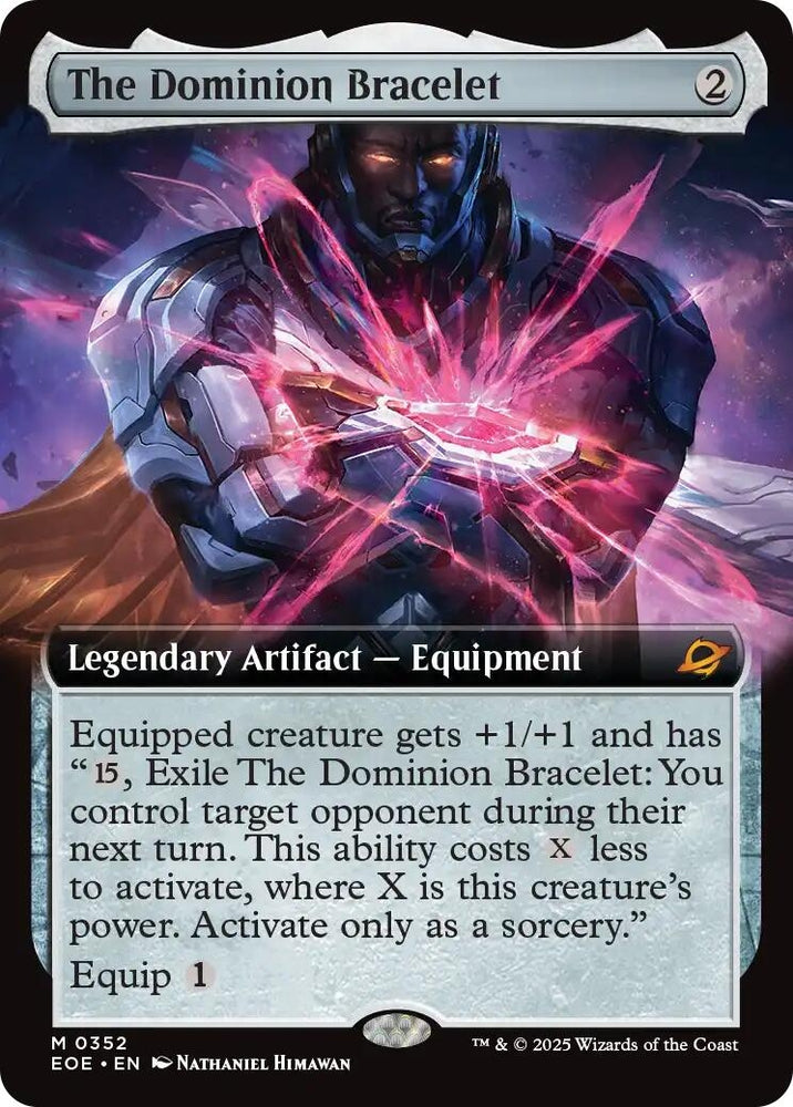 Image for The Dominion Bracelet (Extended Art) (352) [Edge of Eternities] - Magic: The Gathering