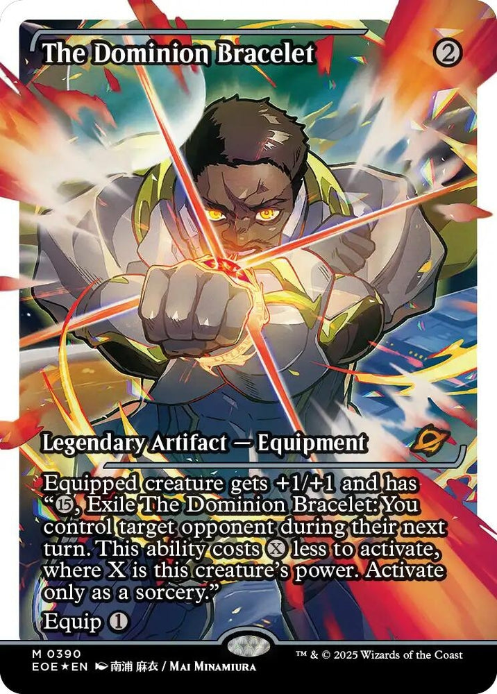 Image for The Dominion Bracelet (Showcase) (Fracture Foil) (390) [Edge of Eternities] - Magic: The Gathering