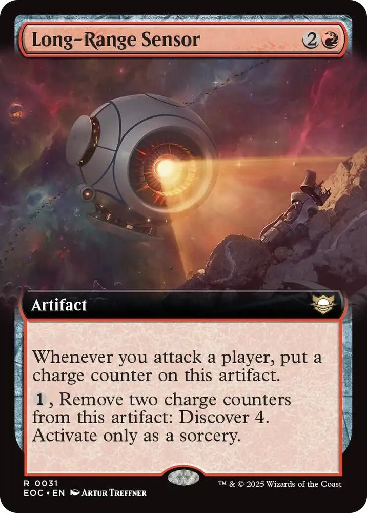 Image for Long-Range Sensor (Extended Art) (31) [Commander: Edge of Eternities] - Magic: The Gathering