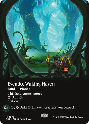Image for Evendo, Waking Haven (Borderless) (279) [Edge of Eternities] - Magic: The Gathering