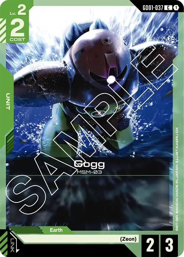 Image for Gogg (GD01-037) [Newtype Rising] - Gundam Card Game