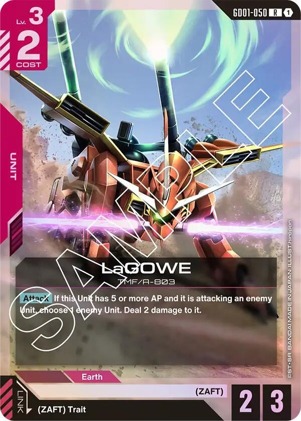 Image for LaGOWE (GD01-050) [Newtype Rising] - Gundam Card Game