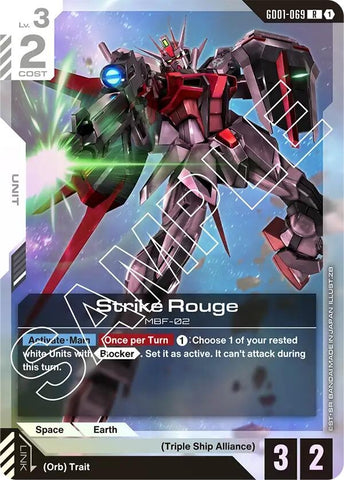Image for Strike Rouge (GD01-069) [Newtype Rising] - Gundam Card Game