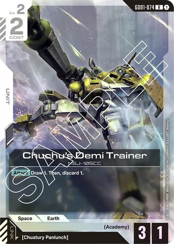 Image for Chuchu's Demi Trainer (GD01-074) [Newtype Rising] - Gundam Card Game