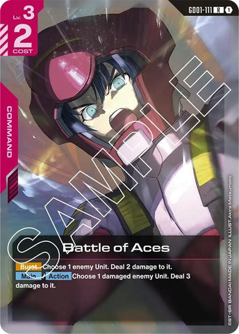 Image for Battle of Aces (GD01-111) [Newtype Rising] - Gundam Card Game