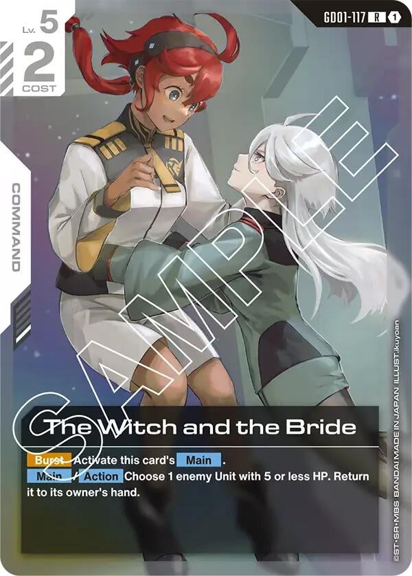 Image for The Witch and the Bride (GD01-117) [Newtype Rising] - Gundam Card Game